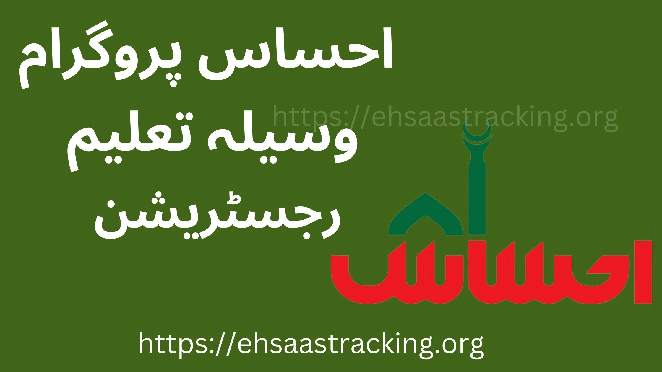 Ehsaas Waseela Taleem Program 2023-2024